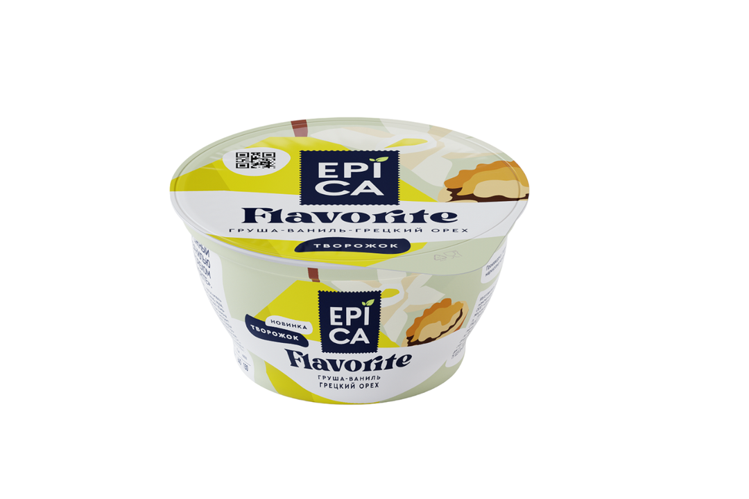 

Десерт творожный Epica Flavorite Груша-ваниль-грецкий орех 8% 130 г