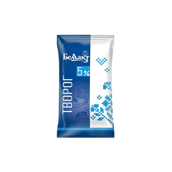 Творог 5 % пленка 180г Беллакт