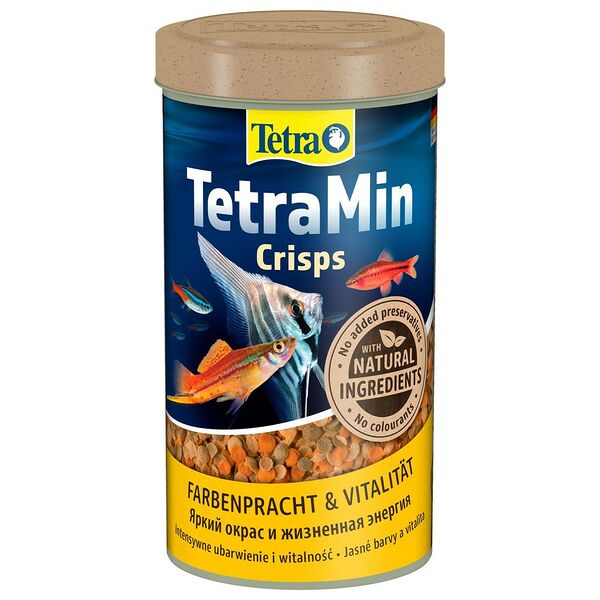 TetraMin Pro Crisps (чипсы) для любых видов тропических рыб 500 мл