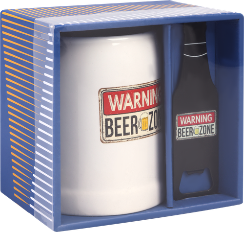 

Кружка для пива Homeclub с открывашкой 420 мл