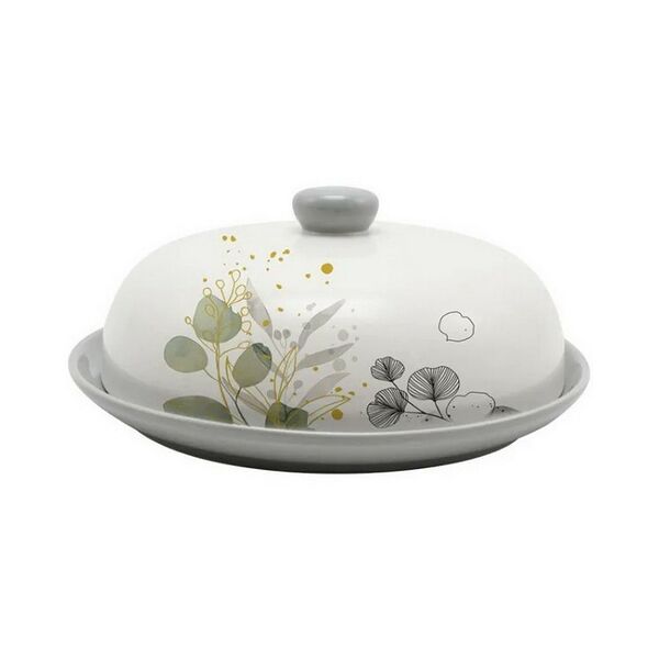 Блюдо д/блинов PRIMA COLLECTION Золото берез 23 см с крышкой 12 PC73BG23/ HC604R-F05