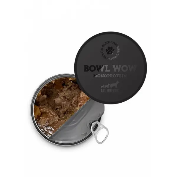 

Консервы Bowl Wow для взрослых собак, с говядиной и овощами 100 г