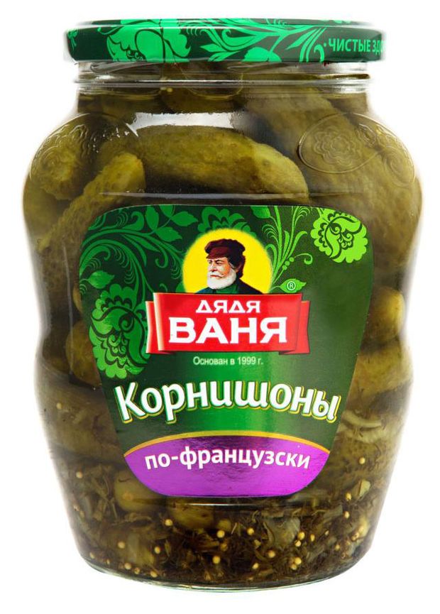 

Корнишоны Дядя Ваня консервированные по-французски 680 г