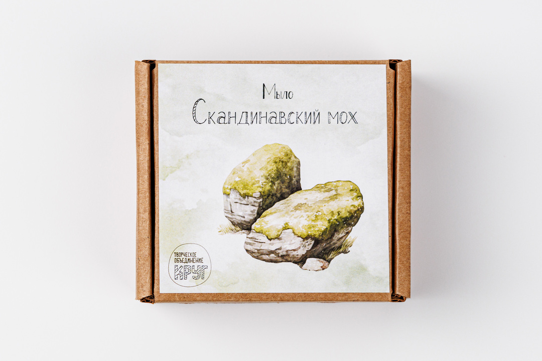 

Мыло Творческое объединение Круг "Скандинавский мох" 90г
