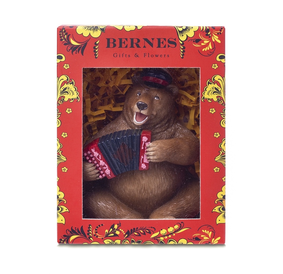 

Елочная игрушка "Мишка Потапыч Аккордеонист" Bernes
