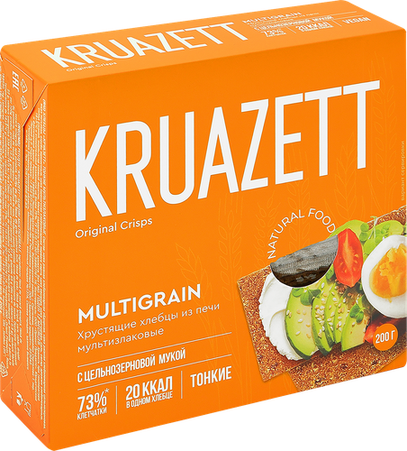 

Хлебцы тонкие Croisette мультизлаковые 200 г