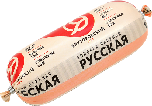 

Колбаса вареная ЯМК Русская ГОСТ категория Б 400 г