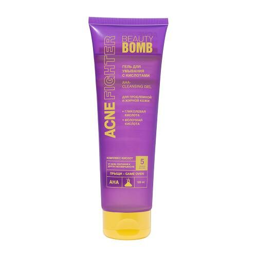 Гель для умывания Beauty Bomb Acne Fighter с кислотой 120 мл