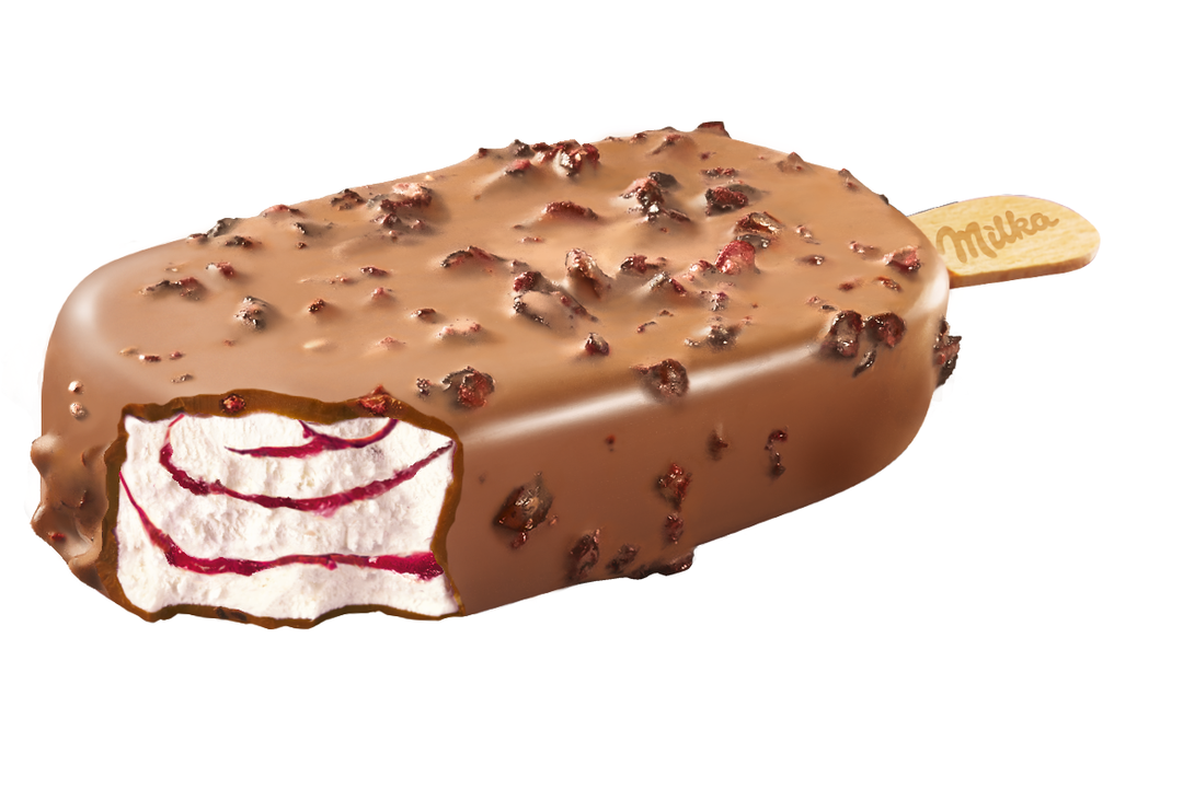 

Мороженое сливочное Milka Лесные ягоды 64 г