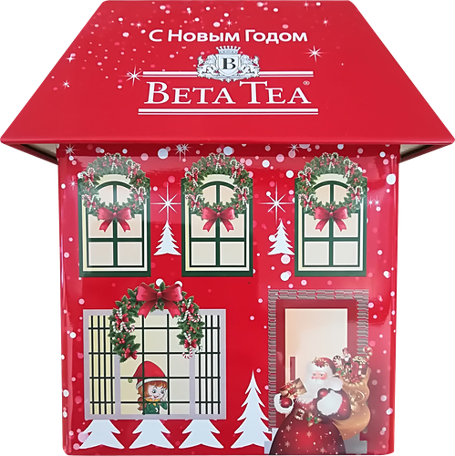 Чай черный Beta Tea Домик байховый листовой 50 г дизайн упаковки в ассортименте