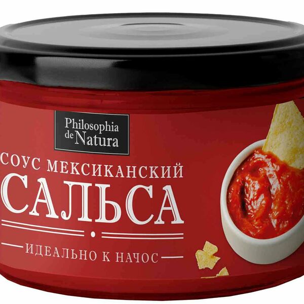 Соус Philosophia de Natura Мексиканский Сальса 150 г