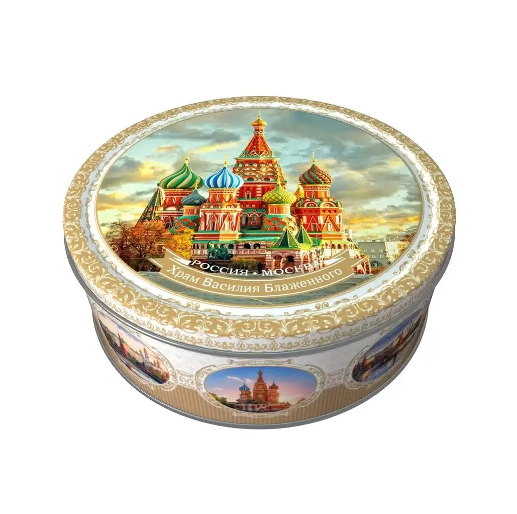 

Печенье сдобное Regnum Москва с сахарной обсыпкой дизайн в ассортименте 150 г
