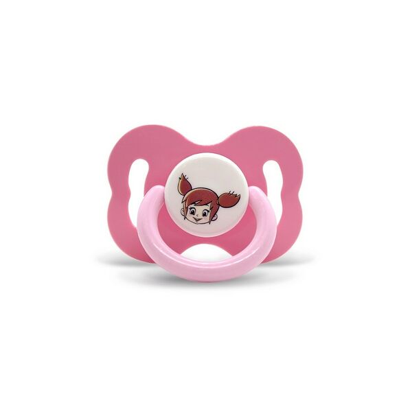 Соска-пустышка Мама Тама анатомическая силиконовая 0-6 мес Вера цветрозовый