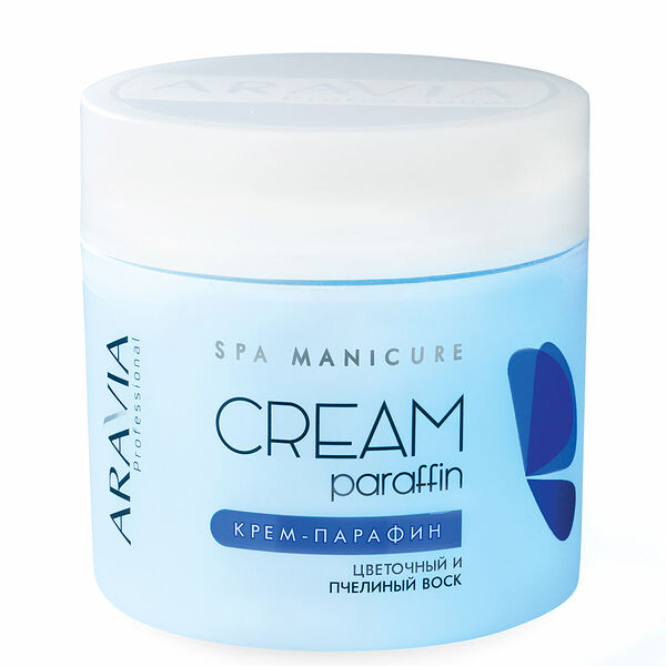 Крем-парафин для рук Aravia Professional цветочно-пчелиный воск, 300 мл