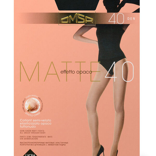 Колготки Omsa Matte Nero 40 den р. 5