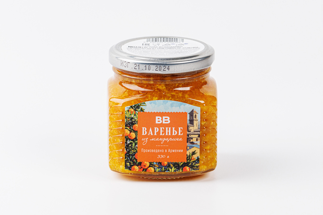 

Варенье ВкусВилл из мандарина 330 г