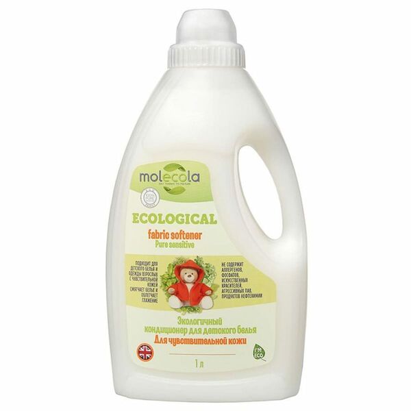 Кондиционер для детского белья и чувствительной кожи Molecola Pure Sensitive 1 л