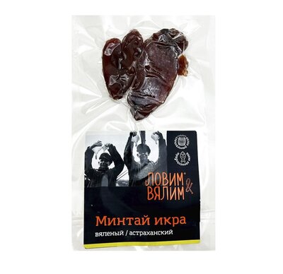 Икра минтая Ловим&Вялим вяленая 35 г 