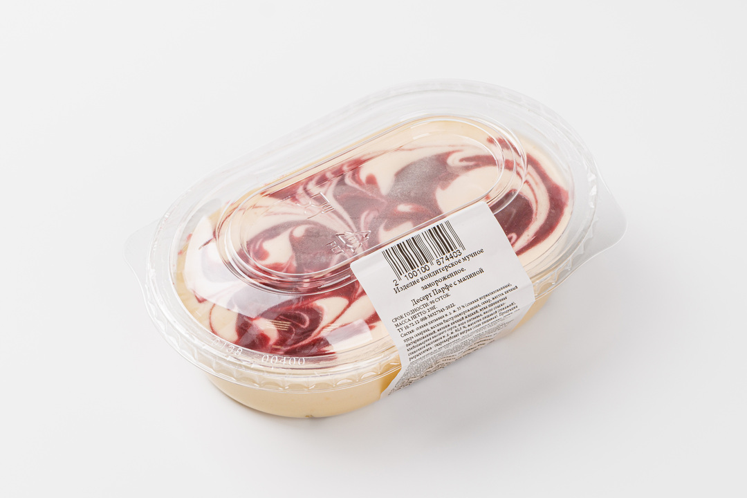 

Десерт "Парфе с малиной" зам.(Продукт замороженный), 250г