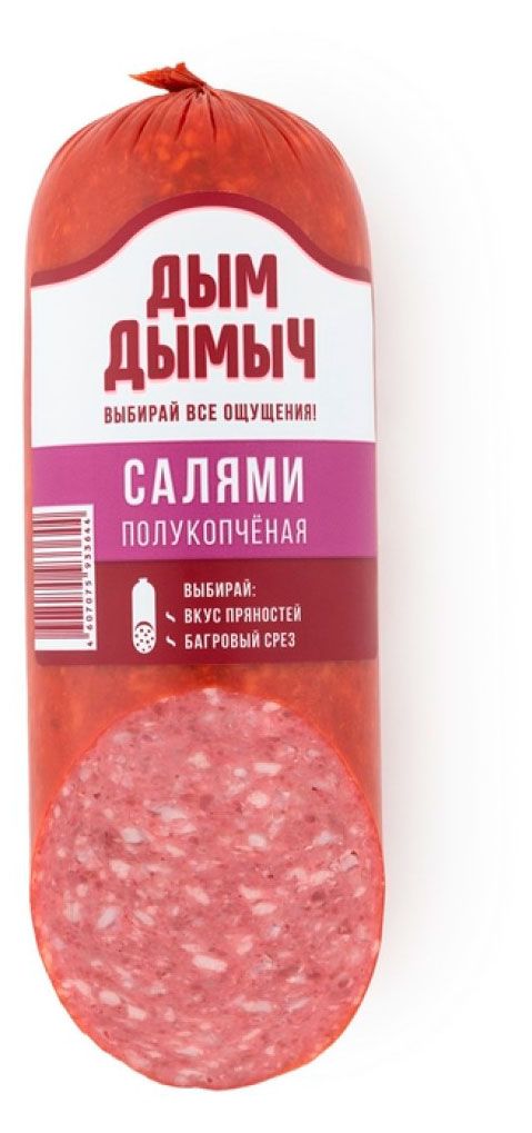 

Колбаса полукопченая Дым Дымычъ Салями 350 г