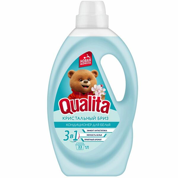 Кондиционер Qualita для белья Кристальный бриз 1 л