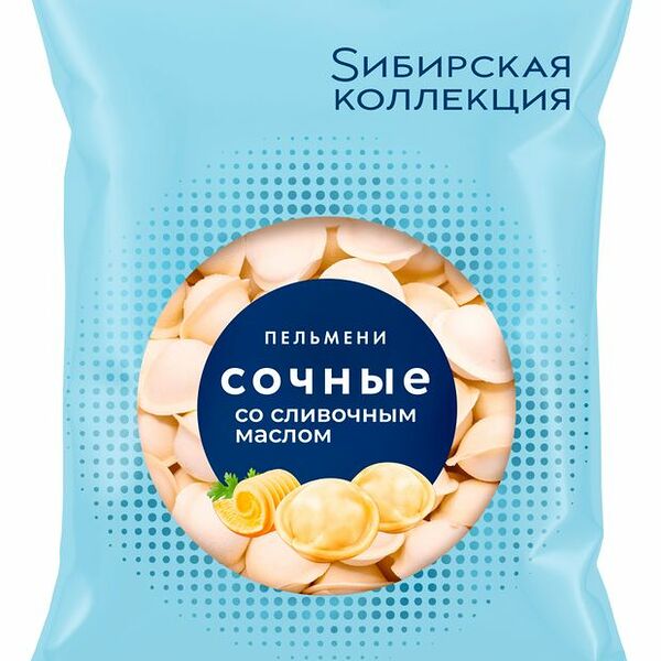 Пельмени Sибирская коллекция Сочные со сливочным маслом 700 г