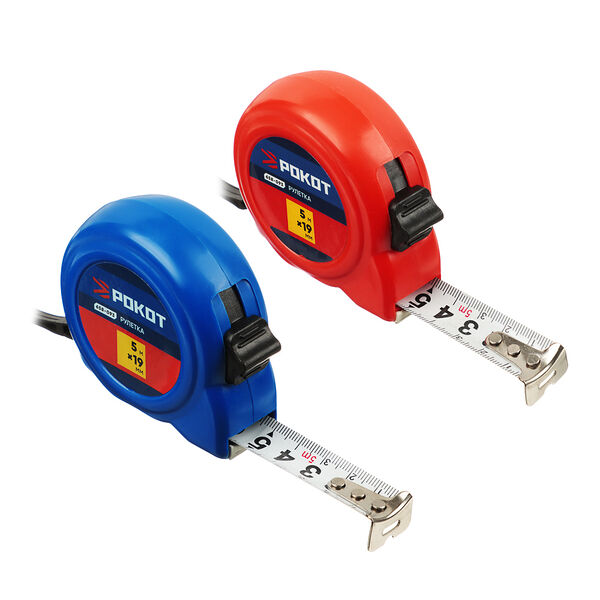 Рокот рулетка, пластик, 5мх19мм