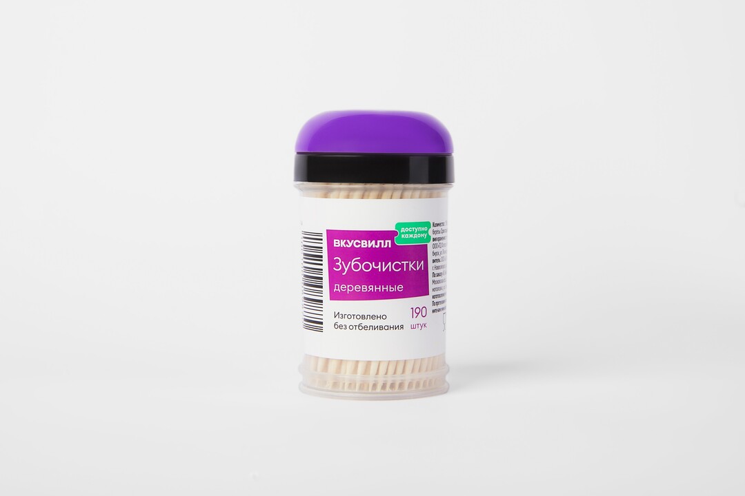 

Зубочистки, 190 шт