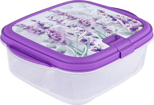 

Контейнер Полимербыт для СВЧ лаванда с клапаном 0.9 л