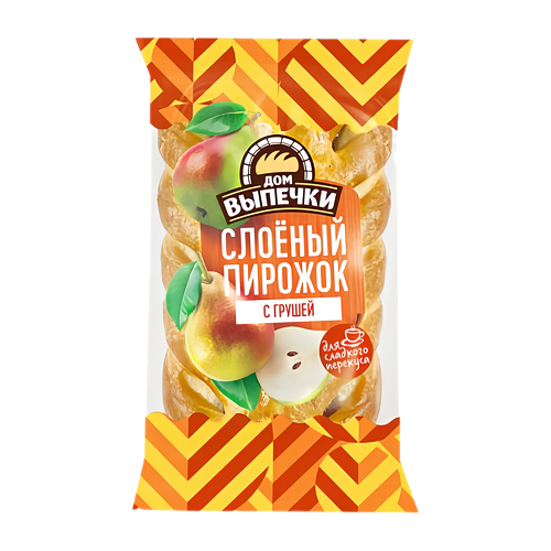 Пирожок слоёный Дом Выпечки Груша 70 г