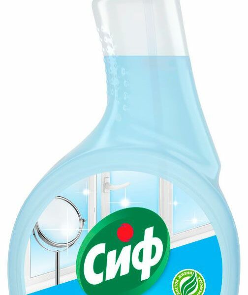 Средство для стекол Cif Блестящий эффект 500 мл