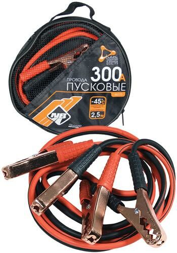Провода пусковые Nova Bright Fusion 300А 2.5 м