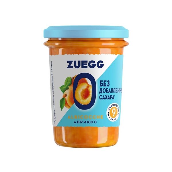 Конфитюр Zuegg абрикос без сахара 220 г