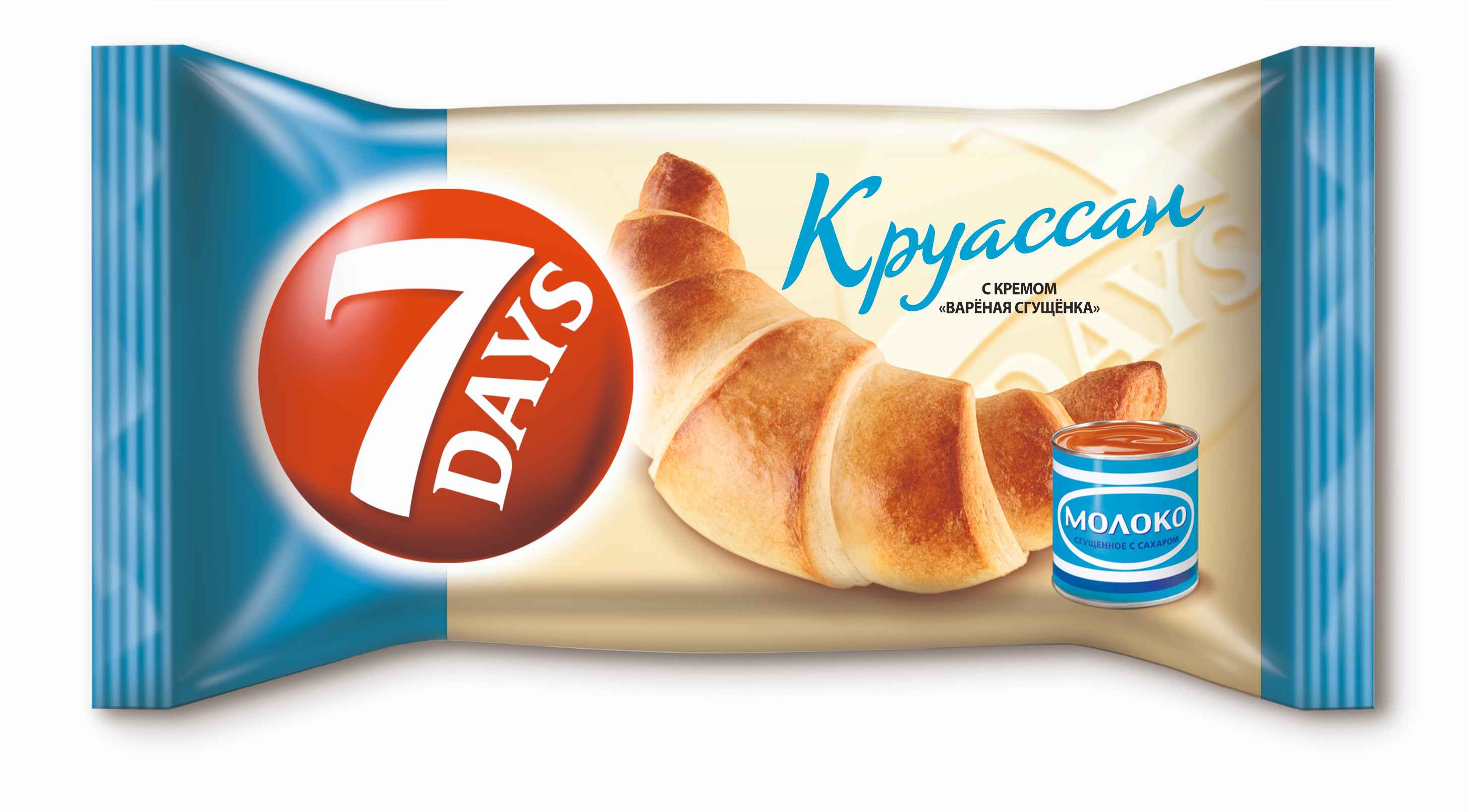 

Круассан 7 Days с кремом со вкусом варёная сгущёнка 65 г