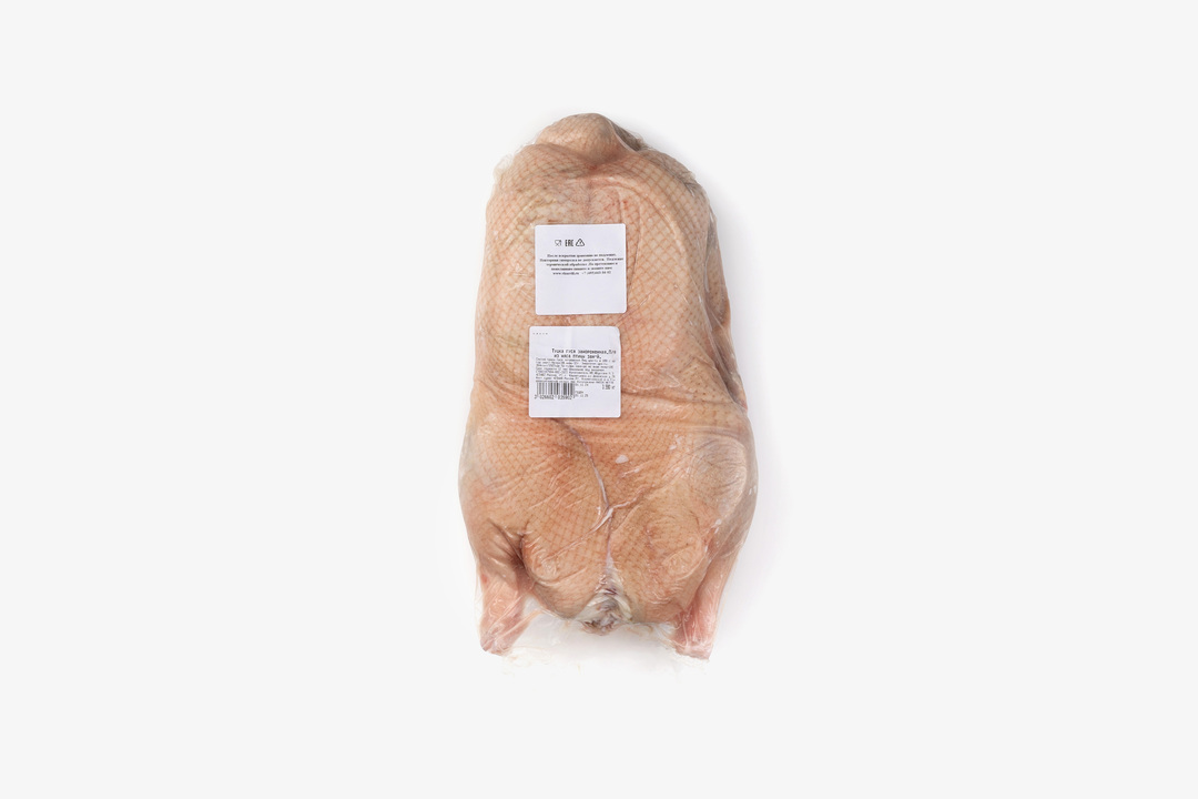 

Гусь тушка замороженная вес