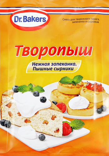 

Смесь для приготовления Dr.Bakers творожного пирога и запеканки 60 г