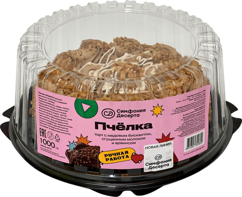 

Торт Симфония Десерта Пчелка 1 кг