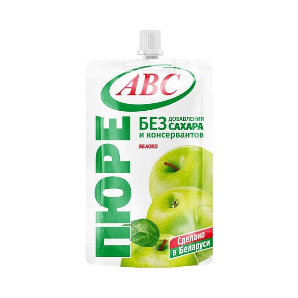 Пюре яблочное стерилизованное АВС дой пак 200г