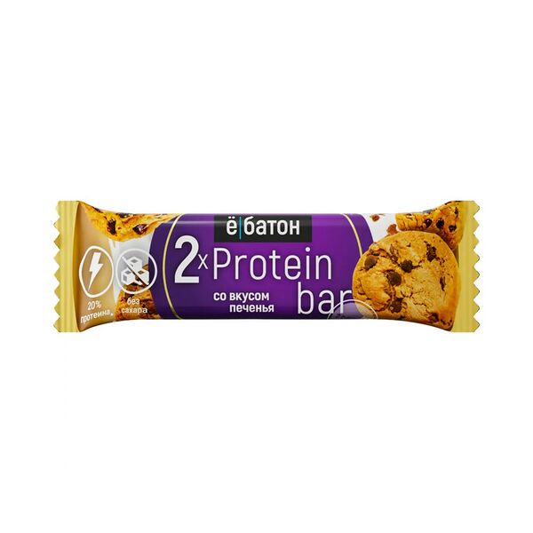 Батончик Protein bar со вкусом печенья 50г ТМ Ё|батон