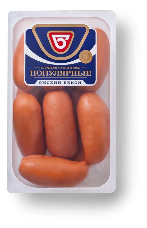 

Сардельки Популярные Омский Бекон, вес