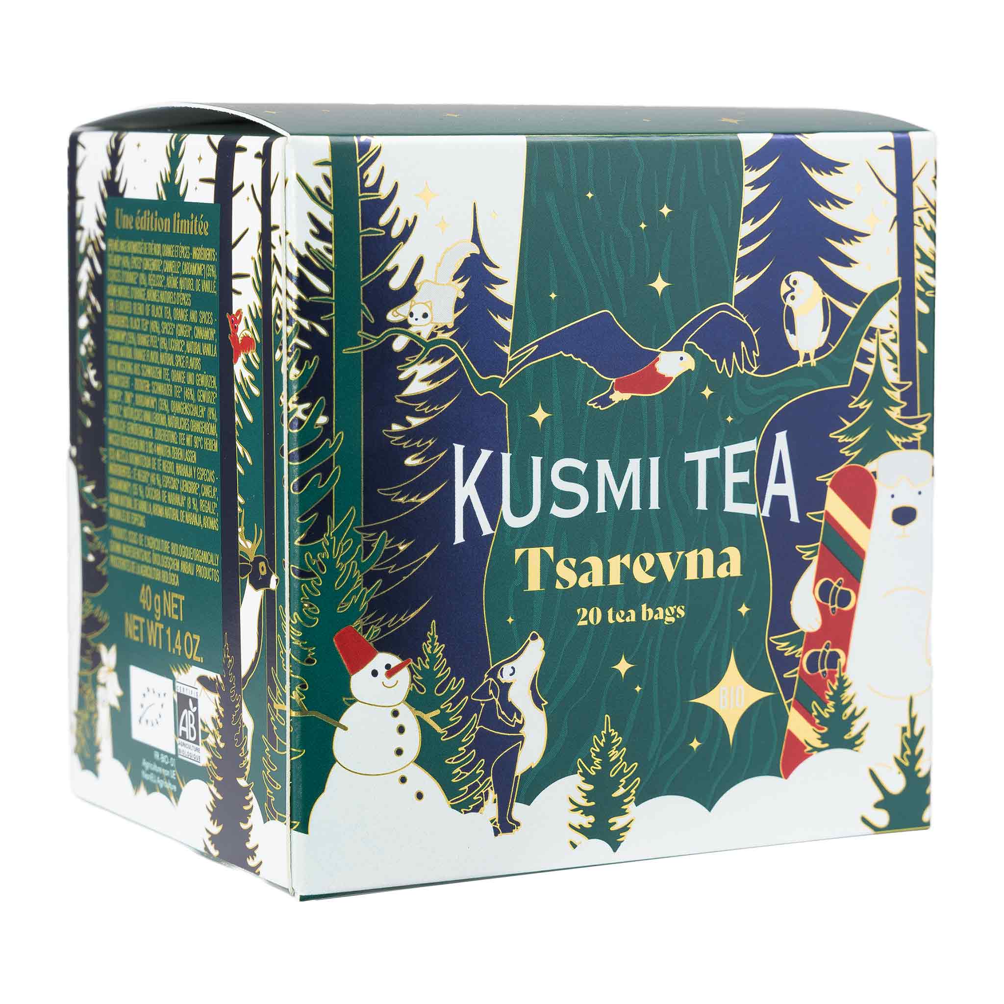 

Чай черный Kusmi Tea Tsarevna пакетированный 40 г