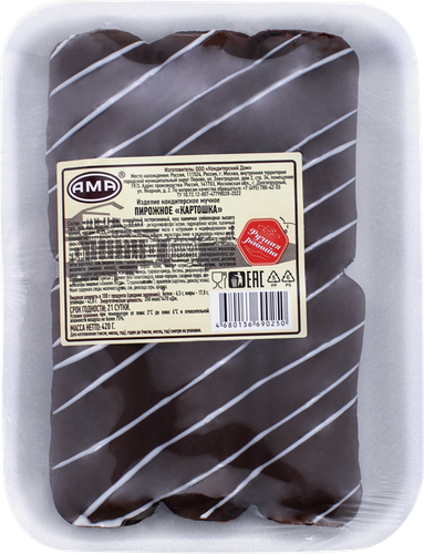 

Пирожное Ама картошка 6 шт 420 г