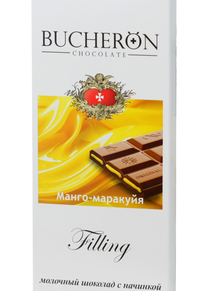 Шоколад молочный Bucheron Filling манго-маракуйя 85 г