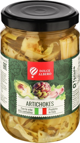 

Артишоки DOLCE ALBERO По-деревенски, в масле 314 мл