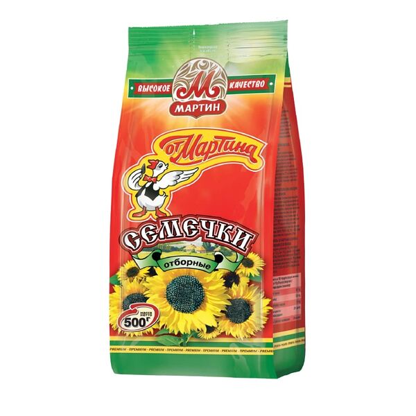 Семечки От Мартина Отборные жареные, 500 г