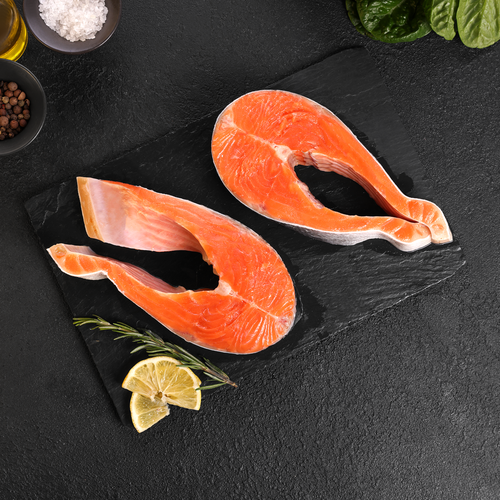 

Кижуч Лента Fresh Premium стейк из замороженного сырья Чили весовой