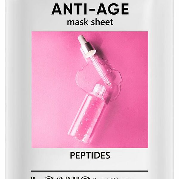 Маска для лица с пептидами антивозрастная тканевая ТМ L.Sanic (Л.Саник)