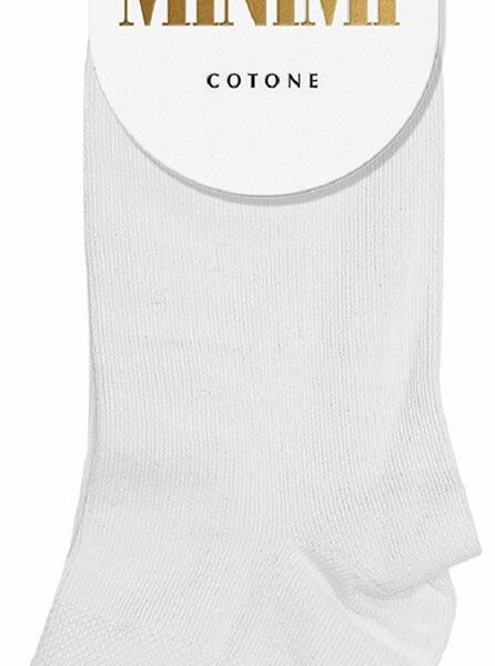 Носки женские Minimi COTONE 1201 bianco, р. 39/41