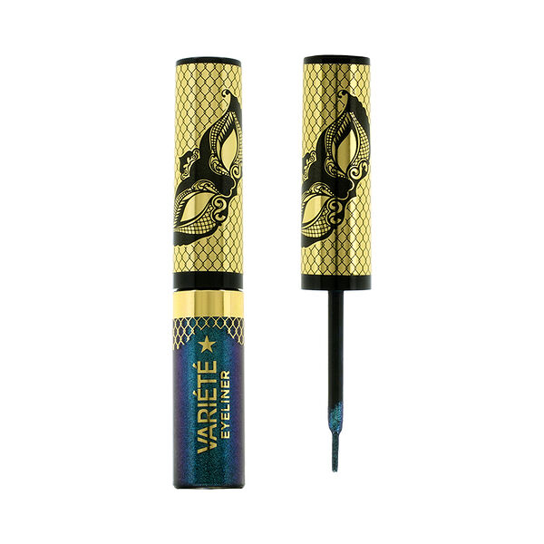 Подводка для глаз `EVELINE` `VARIETE` EYELINER водостойкая сияющая тон 03 chameleon