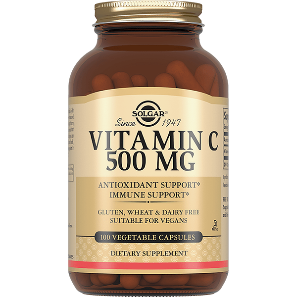 Solgar Vitamin C капсулы 500 мг 100 шт